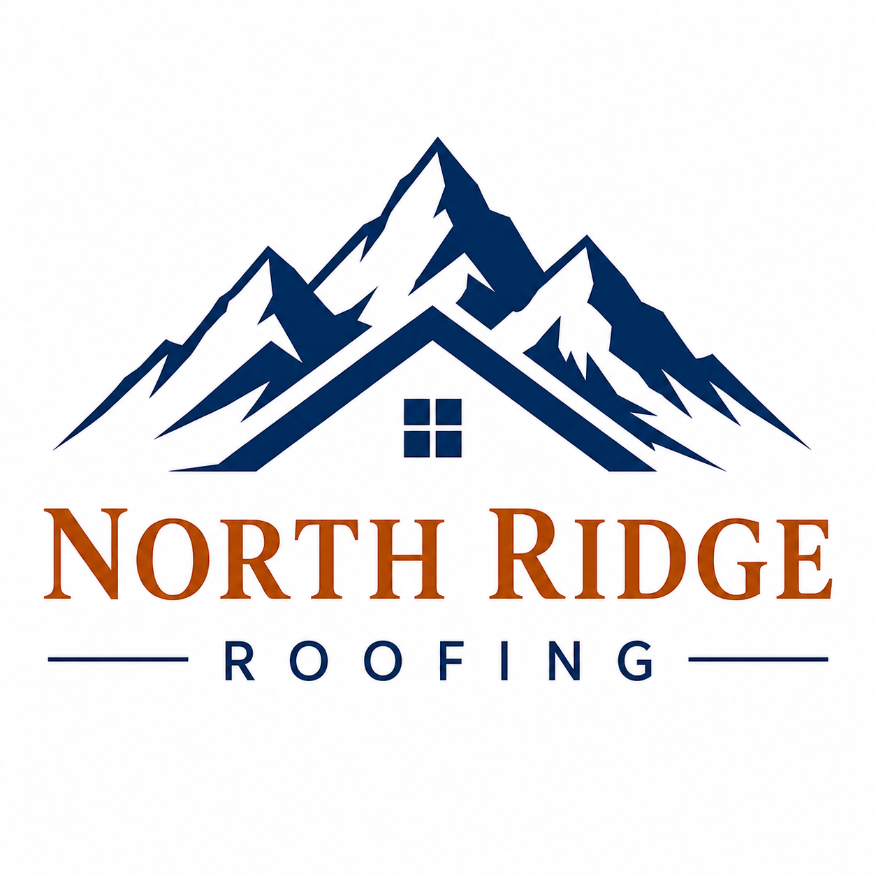 North Ridge Roofing logo example